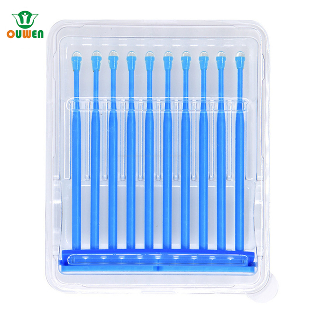 Ouwen Disposable Adhesive Tip Dental Refill Bonding Stick Micro Applicator with Glue Tip