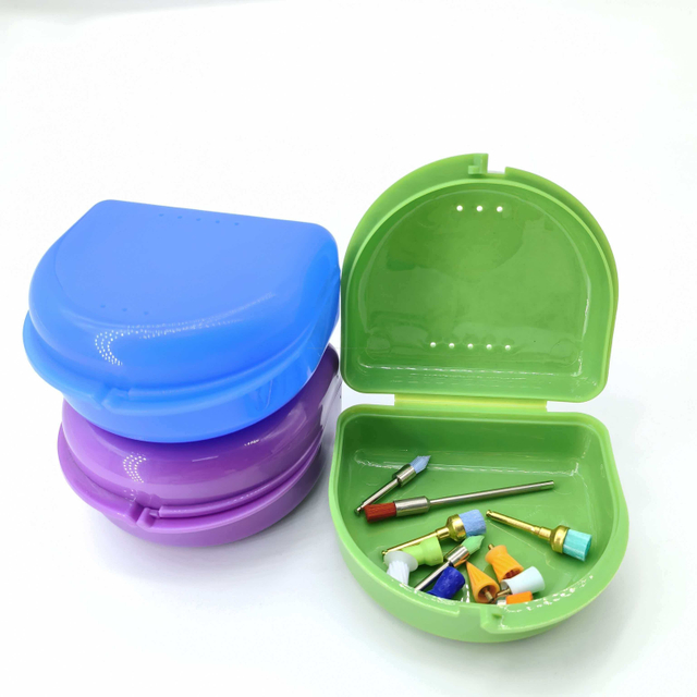 OEM ODM Custom Color Custom Dental Case Tooth Box with Hole Retainer