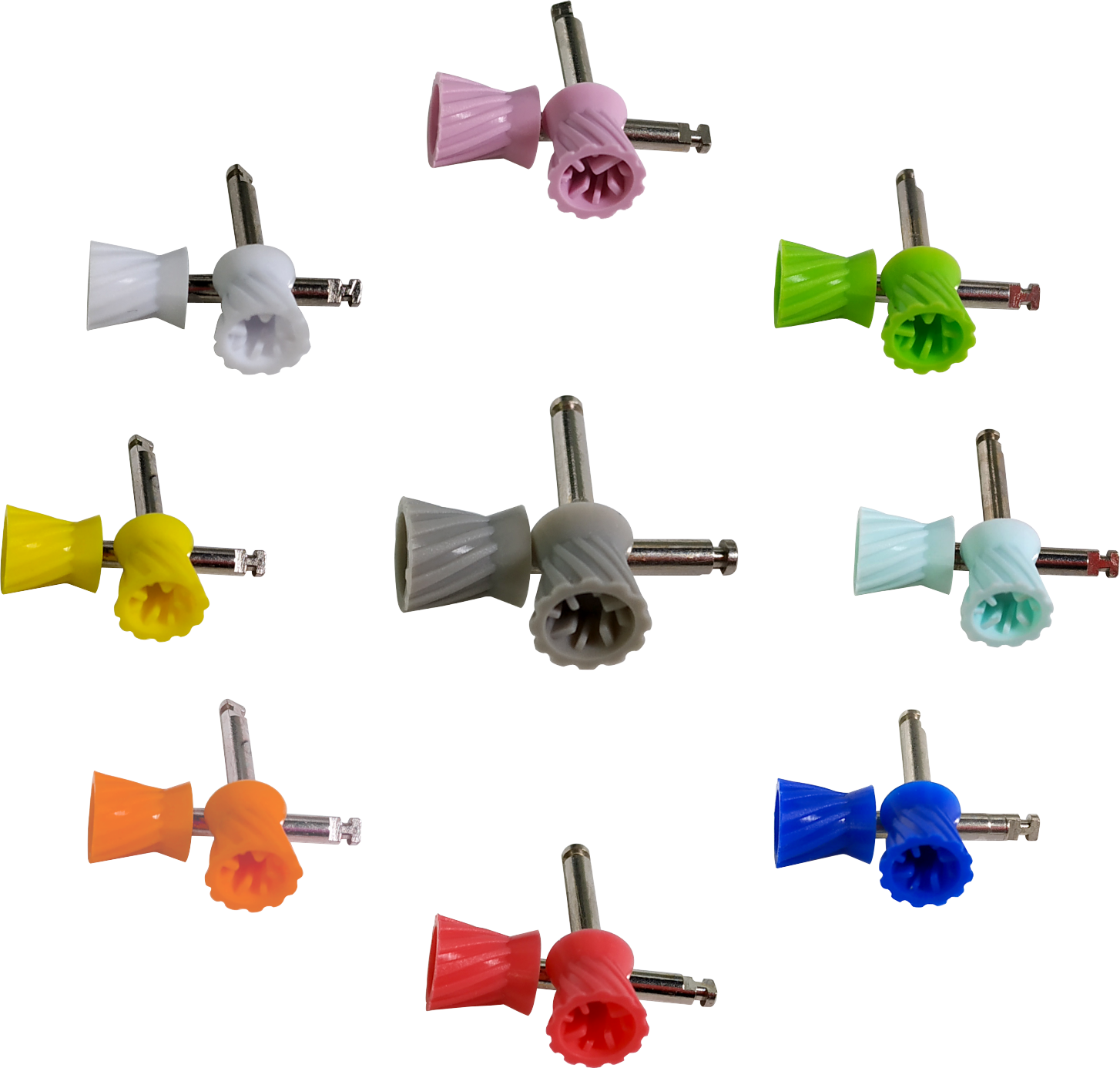 Latch Type Soft Prophy Cup For Dental Filling Teeth