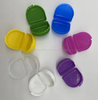 Ouwen Manufacture OW-14-1 Blue False Teeth Aligner Retainer Box Dental Denture Retainer Case Teeth Storage Box