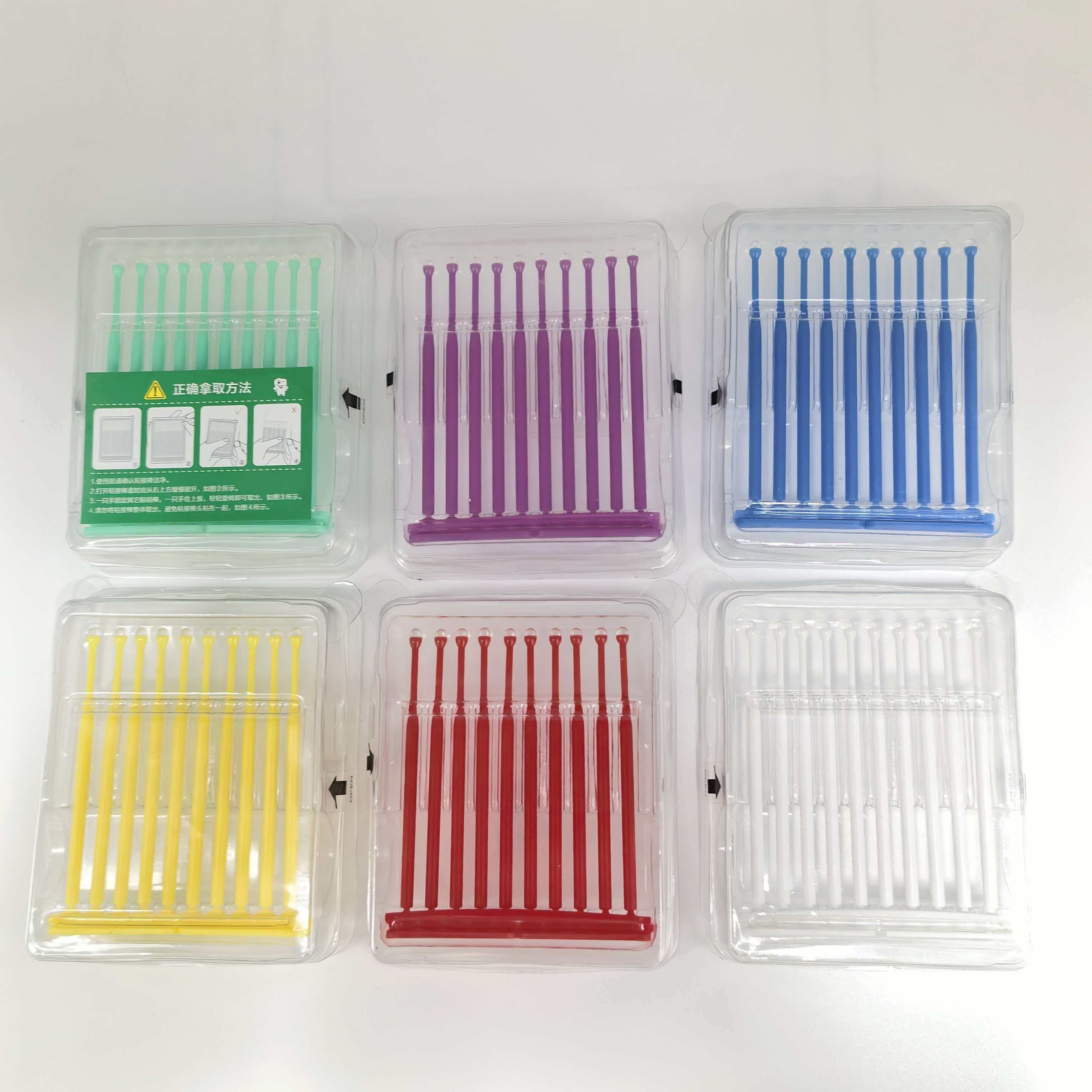 Ouwen 2026 New Style 20PCS/Box Comfortable Denture Wear Disposable Prosthesis Adhesive Stick