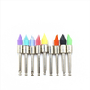 Ouwen Multi-Color Optional 100PCS/Box Color Coded Practical Latch Type Tapered Brush