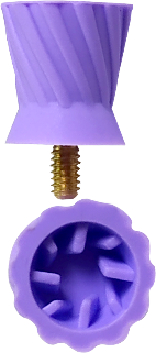 Purple Vibration-free Prophy Cup For Stain Removal