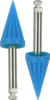 Blue Vibration-free Prophy Cup For Stain Removal