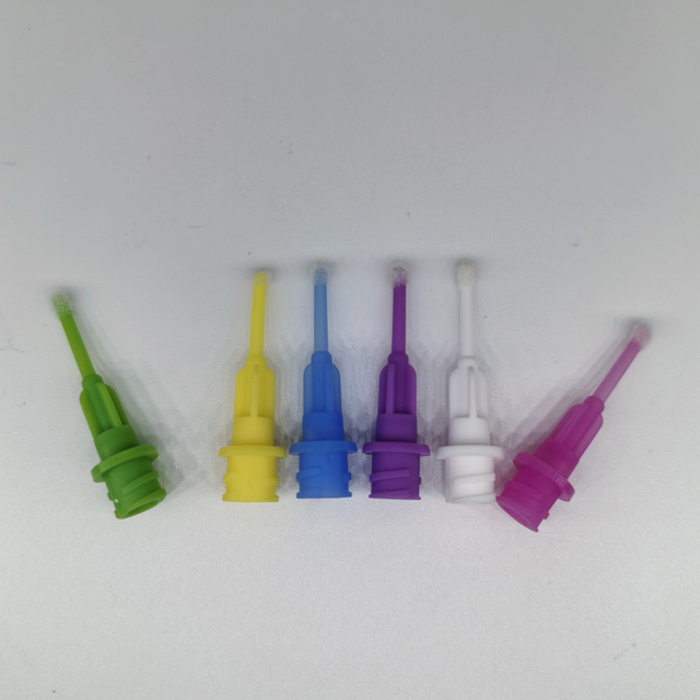 Ergonomic Steady Handle Easy Operation Oral Treatment Dental Flush Flocking Applicator Needle