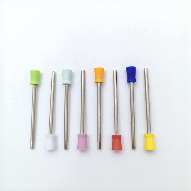 CE Certified Medical Grade Dental Polishing Tool HP Straight Handle Polishing Cup