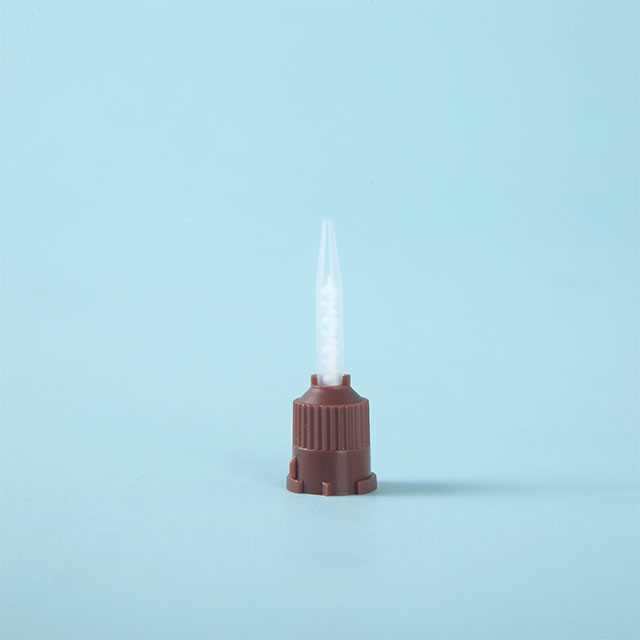 Brown Flexible Mixing Tips For Beauty Industries