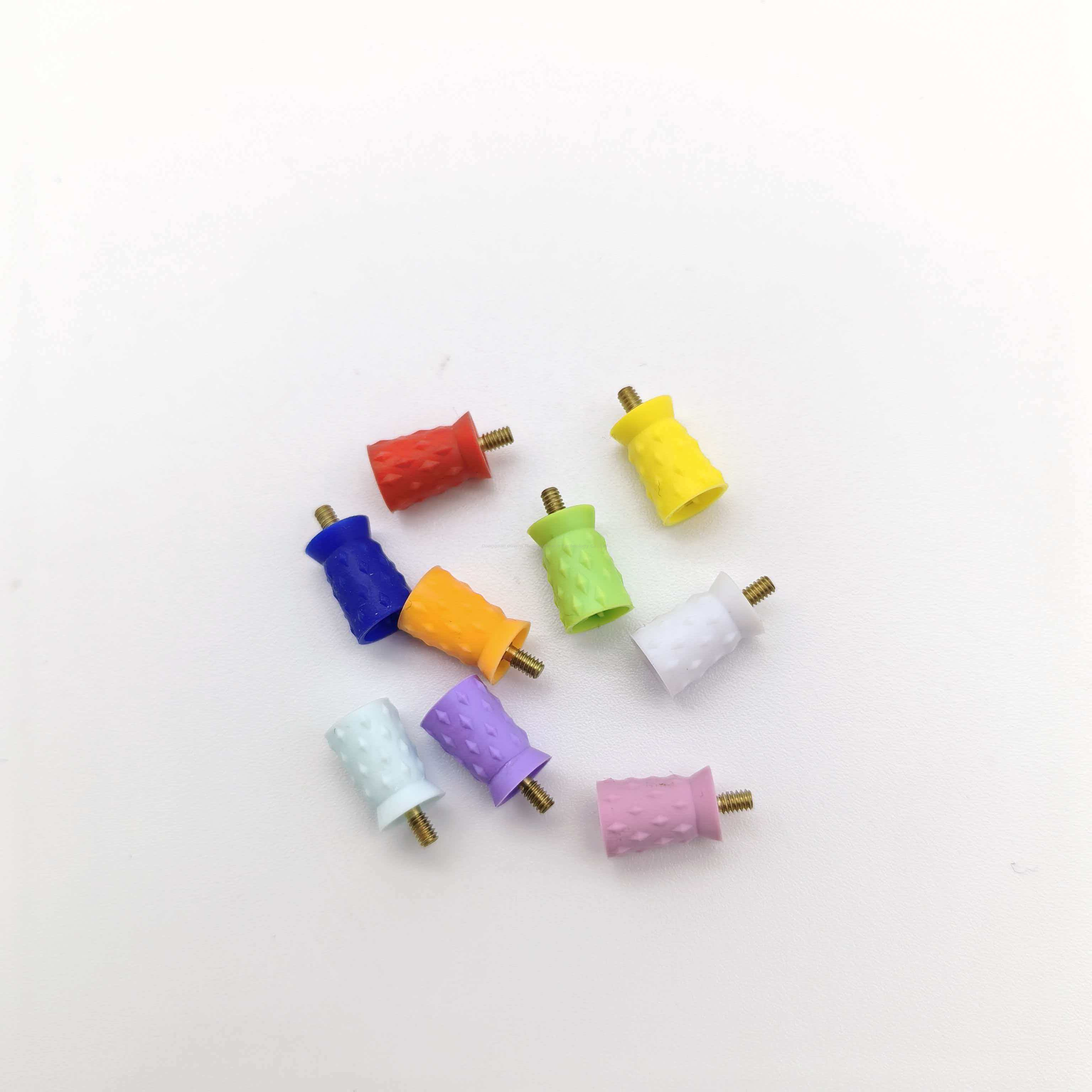 Disposable High Precision Teeth Surface Treatment Tool Thread Type Bump Polishing Cup