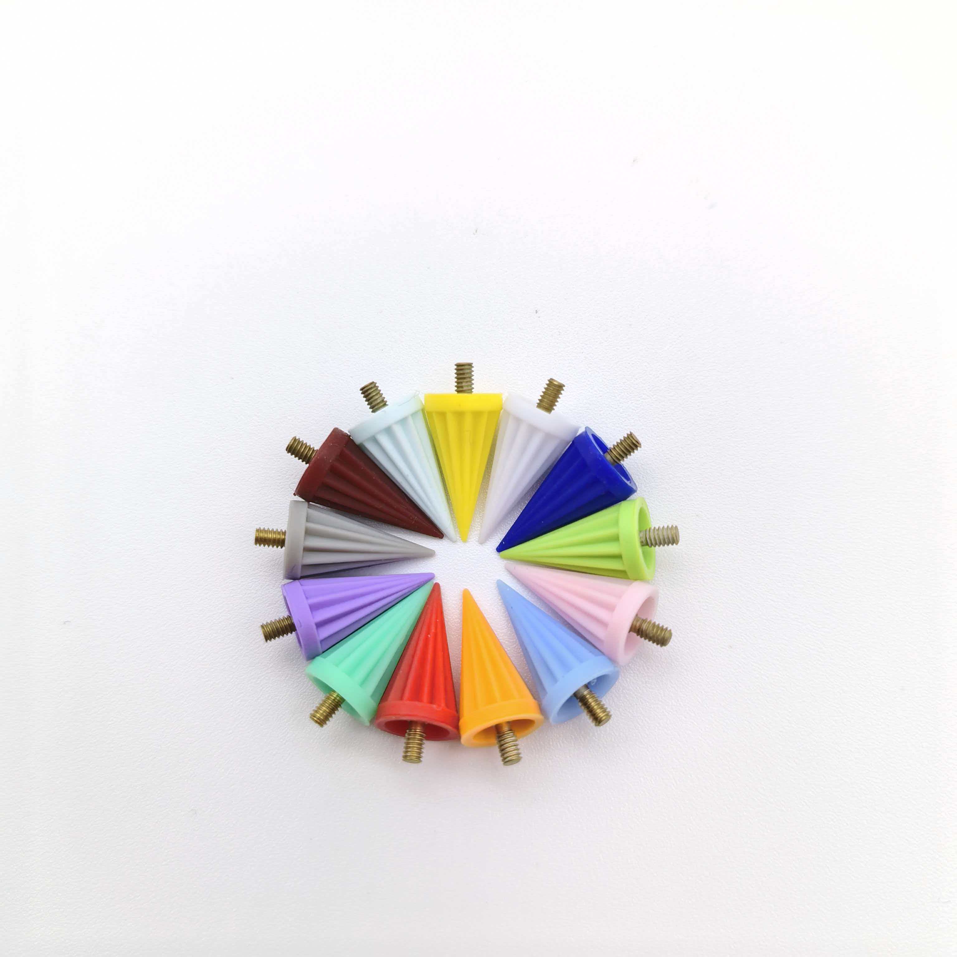 Wide Application Clinic Grade Odontotherapy Polishing Accessory Thread Type Tapered Polishing Cup