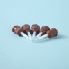 Brown Flexible Mixing Tips For Beauty Industries