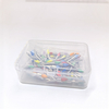 Ouwen Multi-Color Optional 100PCS/Box Color Coded Practical Latch Type Tapered Brush