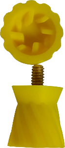 Screw Type Disposable Prophy Cup For Dentures