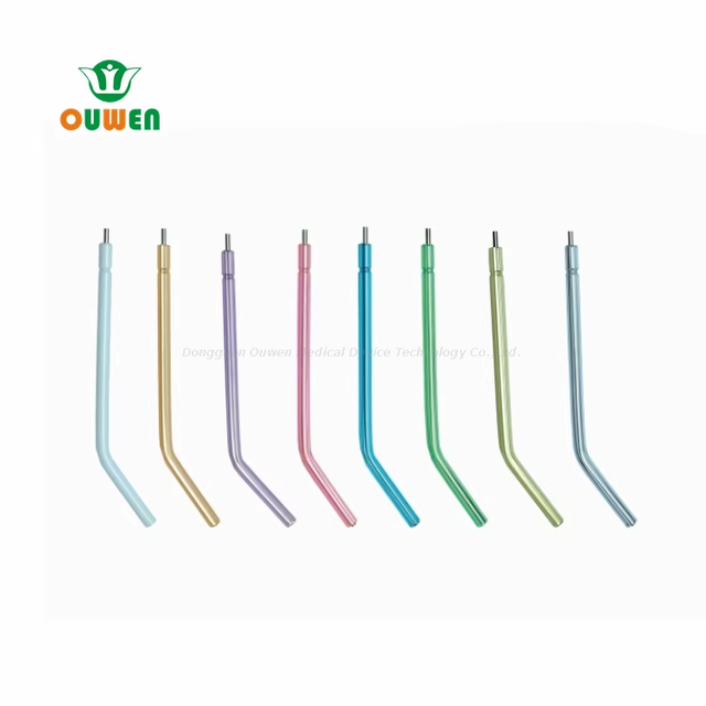 Ouwen Manufacture Stainless Steel Core Dental Disposable Air Water Syringe Factory Wholesale