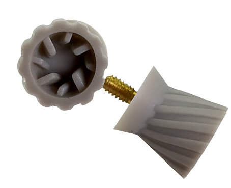 Screw Type Disposable Prophy Cup For Dentures