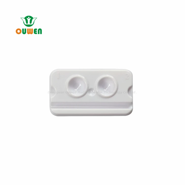  2-Hole Disposable Dappen Mixing Dish Factory Supply Best-Selling Model with High Quality & Low Price