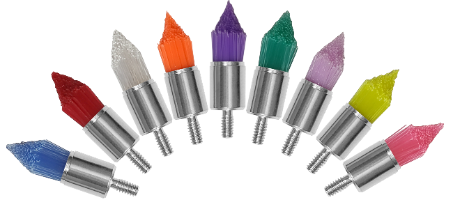 Tapered Thread Multifunction Prophy Brush For Health Care