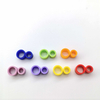 Multi-Color Optional 100PCS/Box Clear Distinction Appliance Mark Dental Oral Appliance Identification Circle