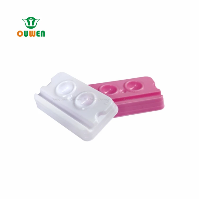  2-Hole Disposable Dappen Mixing Dish Factory Supply Best-Selling Model with High Quality & Low Price