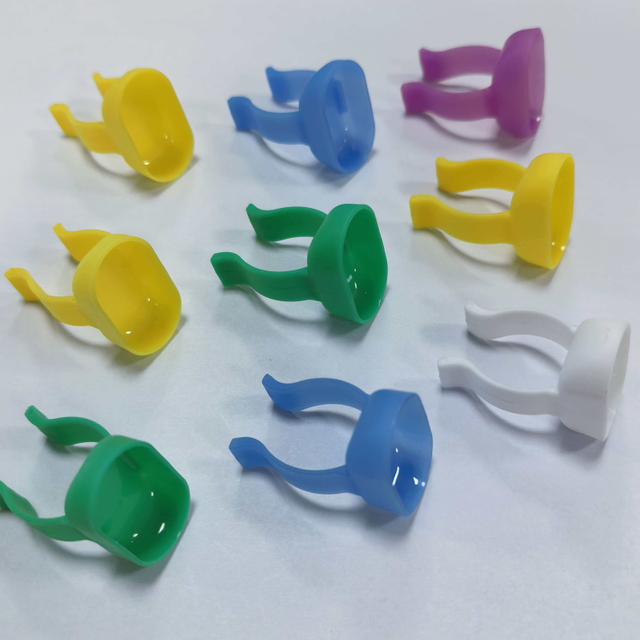 Medical Grade Shatterproof Anti-Spill Resin & Etchant Mixing Disposable Prophy Rings Mixing Dish